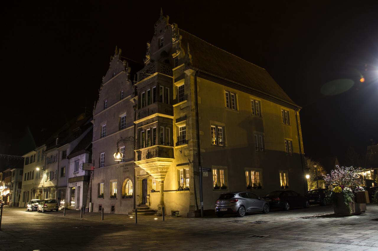 Hotel Restaurant L'Orchidee エンシスハイム エクステリア 写真