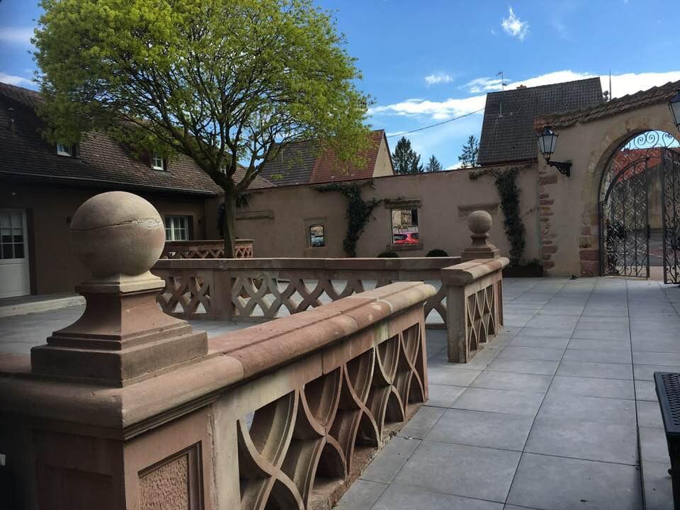 Hotel Restaurant L'Orchidee エンシスハイム エクステリア 写真